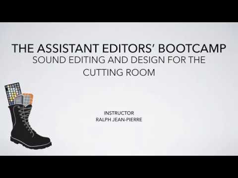 Sound Editing and Design for the Cutting Room 2019