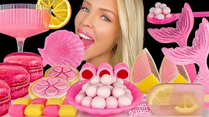 8.5K views · 272 reactions | ASMR PINK DESSERTS *PINK LEMONADE...