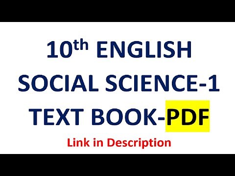 10th class social science-1 text book pdf English medium Karnataka state syllabus