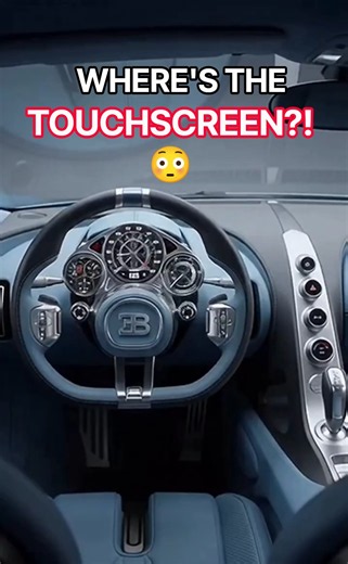 Bugatti Hid Its Touchscreen… WAIT FOR IT! 😳🔥