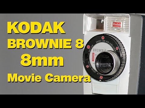 Kodak Brownie 8 f2.7 8mm (Double 8) Movie Camera - Overview