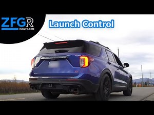 How to use ZFG Racing Launch Control | Ford Explorer ST 2020+
