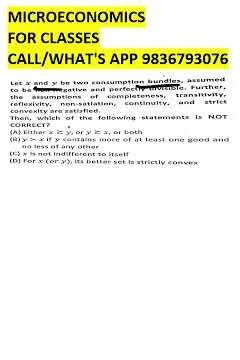 Microeconomics simplified for UGC NET Economics | Useful for GATE & CUET PG prep #ugcnet #economics