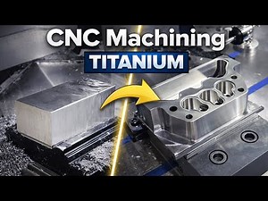 How to CNC Machine TITANIUM Perfectly… Step by Step