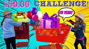 Who do you think won this $50 Birthday Shopping Challenge? Annabella and Scarlett head to Target to find the perfect gift for Angelina's birthday and they each have only $50.00 to spend! Comment down below who you think picked out the perfect gift for Angelina with their $50 Birthday Shopping Challenge! Please SUBSCRIBE http://bit.ly/TheWildAdventureGirls | The Wild Adventure Girls