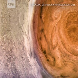 22K views · 254 reactions | These are the closest images ever captured of Jupiter's Great Red Spot: | HLN | Facebook