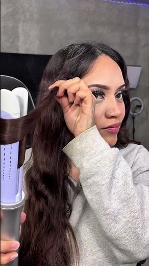 Testing the new SHEGLAM HAIR One Touch Pro from @Sheglahair🥰 #SHEGLAMHAIR #SHEGLAMHAIRPro #curler