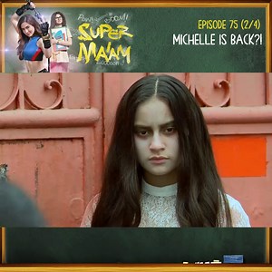 Super Ma'am: Episode 75 (Part 2 of 4) https://bit.ly/SuperMaamFullEpisodes Marian Rivera breathes life to Minerva Henerala, the odd and but soft-hearted, dedicated high school teacher who loves her students despite their naughtiness inside the classroom. Years ago she lost her mother and sister to a tragic archaeological accident. At the same site, she had a close encounter with mythical glowing winged-creatures and shape shifters called Tamawo, and she grew up believing that they exist among hu