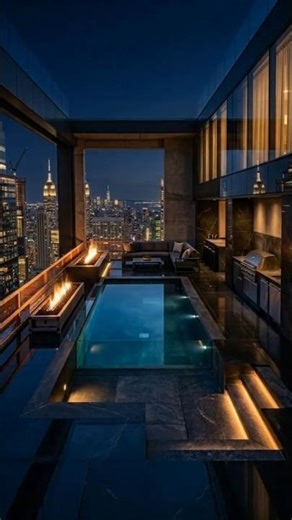 Before vs After Rooftop Pool Renovation 🤯 #short Transformation 🔥💎
