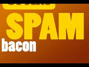 Monty Python's 'Spam' - Kinetic Type