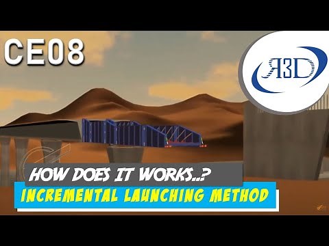 CE08: Bridge Incremental Launching Method || CONSTRUCTION METHOD