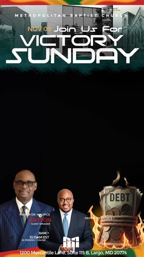 26 reactions · 3 comments | This Sunday — We welcome home Dr. Maurice Watson! Our Sixth Senior Servant and Immediate Past Pastor returns to the Metropolitan pulpit. Don’t miss this powerful moment! #MetropolitanBaptistChurch #DrMauriceWatson #WelcomeHome | Metropolitan Baptist Church | Facebook