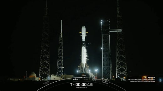 SpaceX 3手猎鹰9火箭发射“Bandwagon-3”拼车任务包括欧洲返回舱