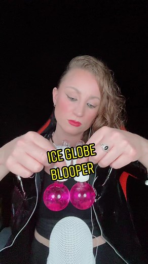 ASMR ice globe blooper - breaking water globes (again) ASMR fail #asmr #asmrfail #asmrblooper #iceglobesasmr #asmriceglobes