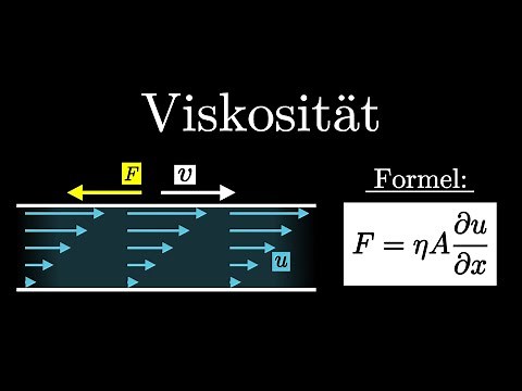 Viskosität messen & berechnen - Beispielrechnung (Physik)