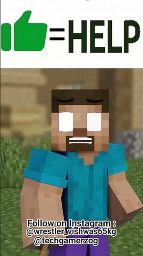 HEROBRINE OP #minecraft #gaming #trending #technogamerz #shorts