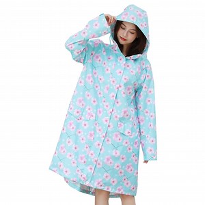 [Hot Item] Outdoor Adult Fashion Waterproof Windproof Rain Jacket Rainwear Raincoat