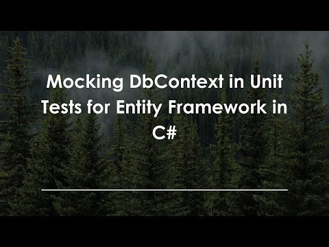 Mocking DbContext in Unit Tests for Entity Framework in C#
