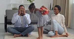 Three Barefoot People Family Home Living Stock Footage Video (100% Royalty-free) 1065489418 | Shutterstock