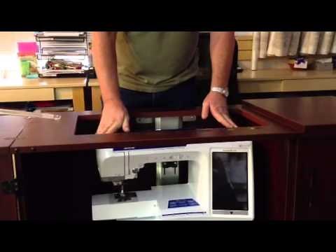 How Hydraulic Lift on Sewing Cabinet Works (1)