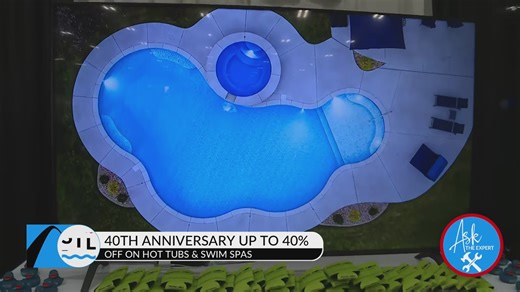 Prestige Pools & Spas Celebrates with 40% off Anniversary Sale