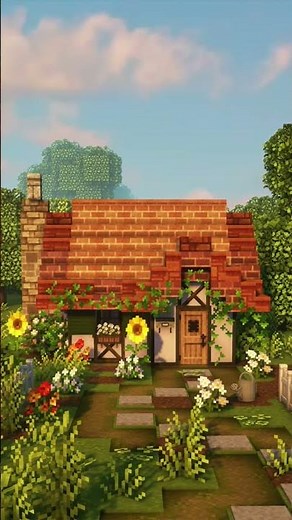 🌻Cottagecore House in Minecraft CIT Resource Packs