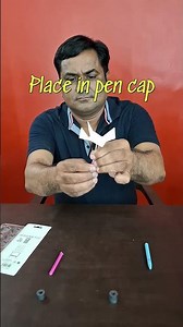 DIY Magnetic Spinner – Paper Flower Magic with Ring Magnets #sciencefun #funwithscience #physics