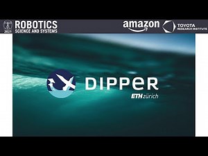 RSS 2021, Spotlight Talk 58: Dipper: A Dynamically Transitioning Aerial-Aquatic Unmanned Vehicle