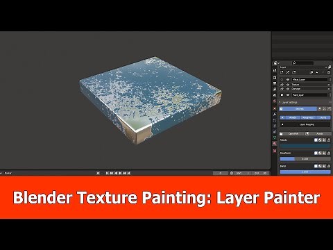 Blender Texture Painting : Layer Painter Tutorial