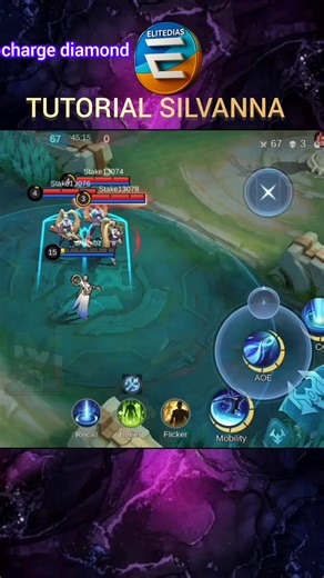 silvanna tutorial and trick #mlbb #mobilelegends