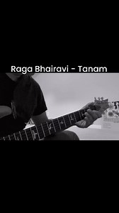 Raga “Bhairavi” is one of the most calming but challenging ragas in Carnatic music - Here is me playing a Tanam improvisation - A minute of musical meditation! | Prasanna
