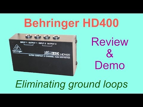 Behringer MicroHD HD400 Review and Audio Test