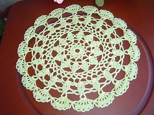 How to knit round crochet rug. Tutorial. DIY