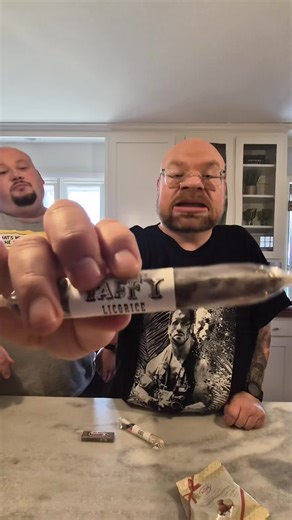 We try Black Licorice Taffy from Helen GA. What are your thoughts on Balck Licorice Comment below if you're a fan or if you are like hell no lol!! @Jonny @bigbaldbuddyjimjam