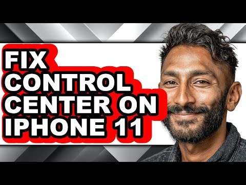 How to Fix Control Center on Iphone 11 - Step by Step