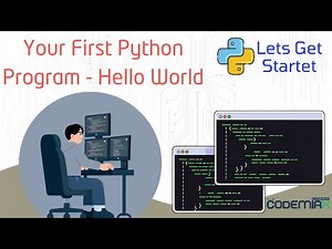 Your First Python Program - Hello World Tutorial for Beginners