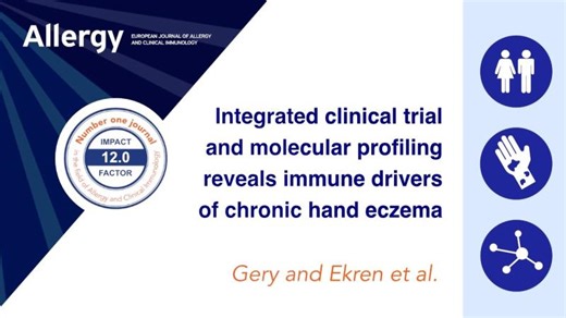 Integrated Clinical Trial and Molecular Profiling Reveals Immune Drivers of Chronic Hand Eczema | Allergy EAACI