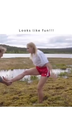 knowledge_vers on Instagram: "- The post by @RickyDoggin features a video of individuals engaging in playful, acrobatic activities in a swamp-like environment, showcasing a blend of physical agility and humor, which resonates with the trend of sharing spontaneous, outdoor fun moments on social media. - The video captures a series of falls and recoveries, highlighting the physical demands and risks associated with such activities, which aligns with recent studies on the increasing popularity of e