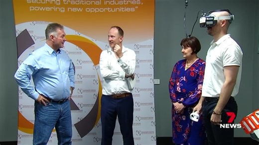 A new virtual training lab has been unveiled at Mackay's Resource Centre of Excellence. The lab aims to provide safer training methods for the next generation of workers in Queensland's resource sector. 7NEWS at 6pm. More local news: 7news.com.au/news/mackay-whitsundays #7NEWS | 7NEWS Mackay