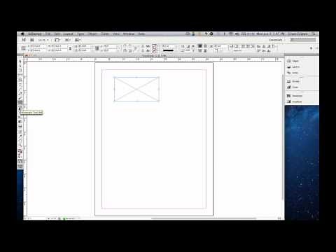 How to use the Rectangle Tool in Adobe™ Indesign™