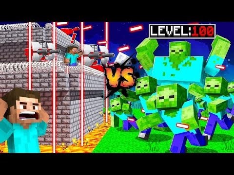 Ultimate Defence Base VS Mutant Mobs ⚔️ क्या मैं बच पाऊंगा? | Minecraft Hindi