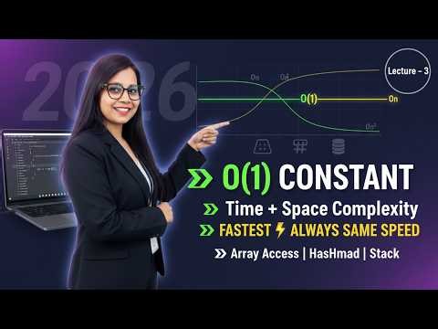 Big O(1) Constant Time Complexity 🚀 |Time & Space Explained with Java Code |DSA Lecture 3 #dsa #java