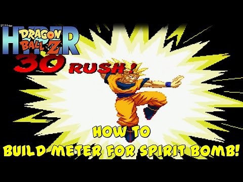 Hyper Dragon Ball Z (Majin Build): How To Do Spirit Bomb - SSJ Goku
