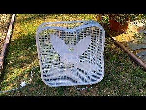 Lasko Box Fan Destruction