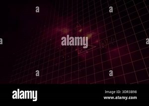 Animation of mathematical equations over blue background. mathematical equations, technology and digital interface concept digitally generated video.