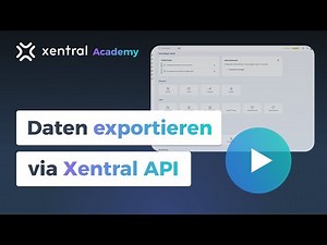 Daten exportieren via Xentral API