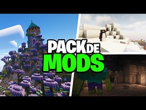 NUEVO PACK de MODS para MINECRAFT 1.21.5 (+160 MODS) | CLIENTE y MULTIJUGADOR