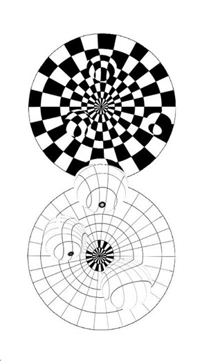 Illusion drawing digital - Corel Painter #shorts #art #digitalart