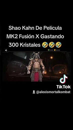 Maxiando A Shao Kahn MK2 Con 300 Kristales Mortal Kombat Mobile 7.2.1