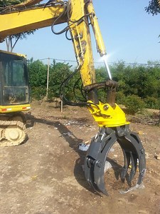 [Hot Item] Excavator Hydraulic Wood Grapple Log Grapple